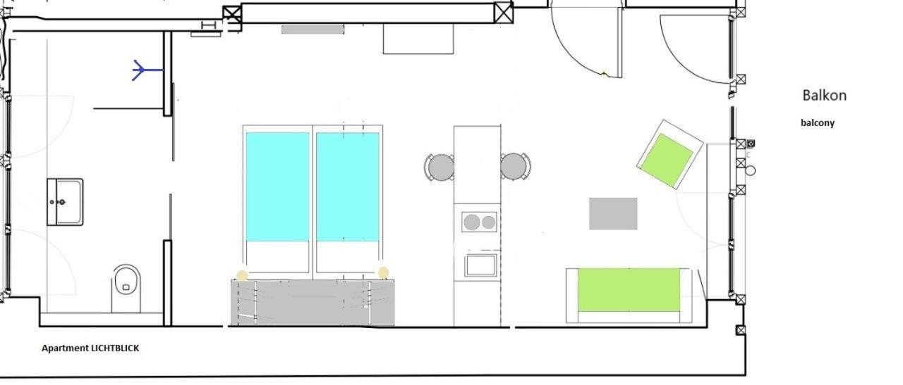 1463 Apartmenthaus Karlsruhe Exterior foto